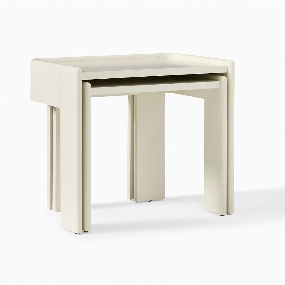 Rylee Nesting Bedside Tables (58 cm - 66 cm) - West Elm Australia